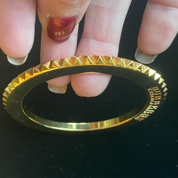 BURBERRY Gold Gear CUFF Bracelet🔥w/box & Dustbag! RARE🔥Made in Italy🇮🇹EUC!🎁 - Picture 6 of 14